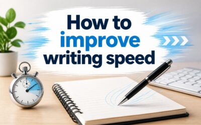 How to Improve Writing Speed: 10 Proven Tips to Write Faster